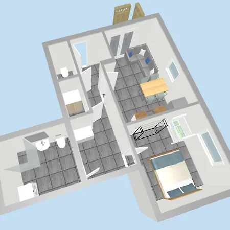 Apartment Easytree 4p Switch Tv Bad Driburg